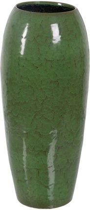 Bigbuy Home Wazon Kolor Zielony Ceramika 35 X 81 Cm (S8805568)