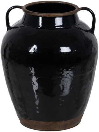 Bigbuy Home Wazon Czarny Żelazo 23 X 28,5 Cm (S8805277)