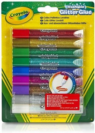 Crayola Śliczne Zmywalne Błyszczyki 9Szt Nietoksyczne Atest Usa 7166203527