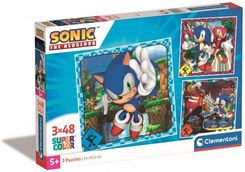 Zdjęcie Clementoni Puzzle Super Kolor Sonic 3W1 - Sandomierz