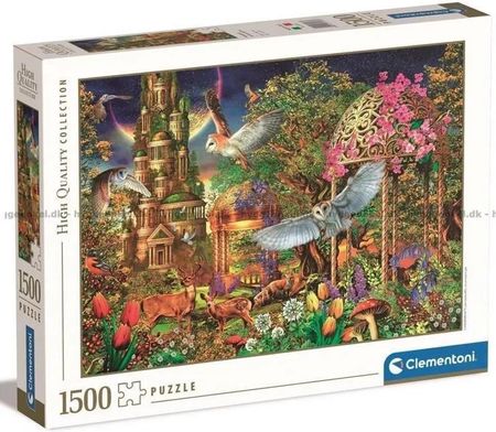 Clementoni Puzzle 1500El. Hq Woodland Fantasy Garden
