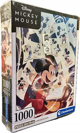 Clementoni Puzzle 1000El. Compact Mickey Mouse