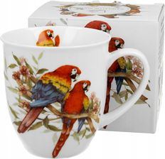 Zdjęcie Duo Kubek 400 ml Ptasi Świat Papugi Ara Szkarłatne - Nowe Brzesko