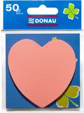 Zdjęcie Donau Bloczek Samoprzylepny Jasnoróżowe Serduszko 50 Karteczek - Dębica
