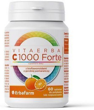 Vitaerba witamina C 1000 Forte, 60 tabletek