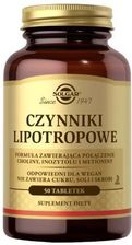 Czynniki lipotropowe 50 tabletek, Solgar