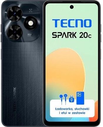 Tecno Spark 20C 4/128GB Czarny
