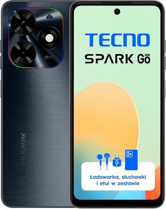 Tecno Spark Go 2024 4/128GB Czarny