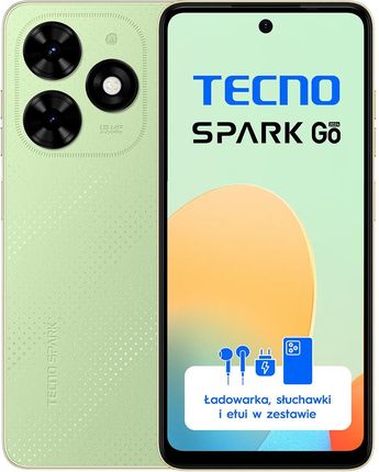 TECNO Spark Go 2024 4/128GB Zielony