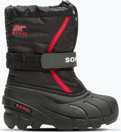 Sorel Śniegowce Flurry Dtv Black Bright Red