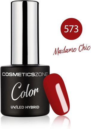 Cosmetics Zone Lakier hybrydowy czerwony 7ml - Madame Chic 573