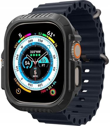 Spigen Etui Lock Fit Do Apple Watch Ultra 2/1 49 Mm Czarne (8809896745529)