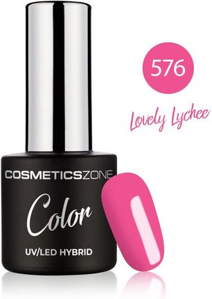 Cosmetics Zone Lakier hybrydowy ciemny różowy 7ml - Lovely Lychee 576