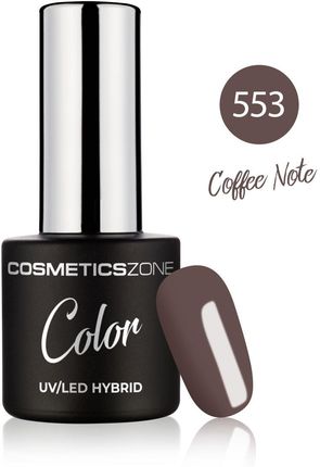 Cosmetics Zone Lakier hybrydowy brązowy 7ml - Coffee Note 553