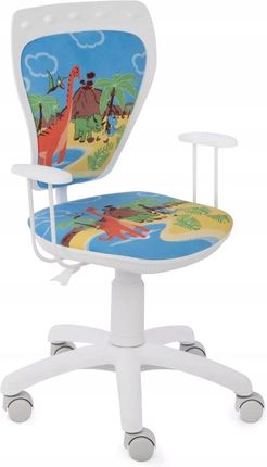 Fotel Obrotowy Dla Dziecka Do Biurka Dinozaury-W
