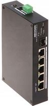 Zdjęcie Switch Poe 4Porty Hikvision Ds-3T1306P-Si/Hs - Drohiczyn