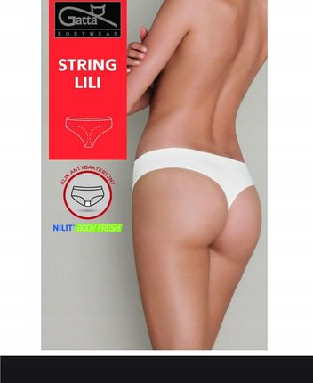 GATTA Majtki String Lili XL/Black