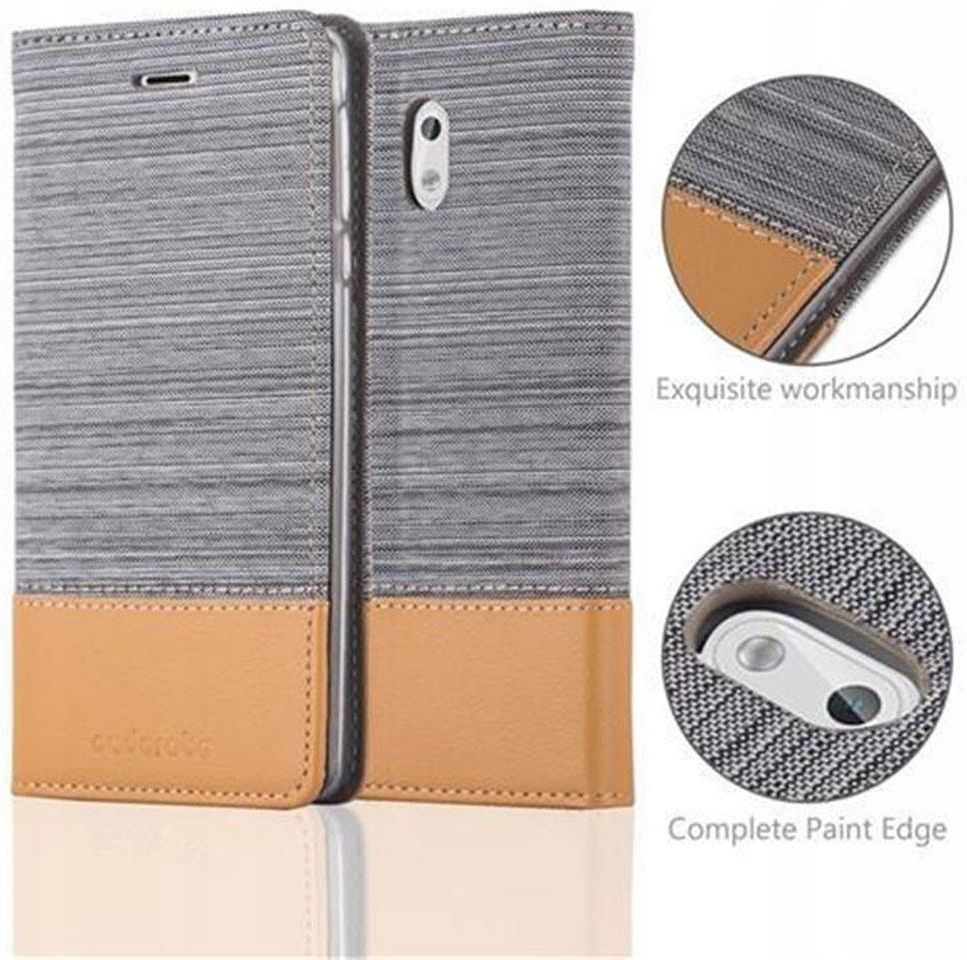 Cadorabo Custodia Libro per Oneplus 8 pro in ROSSO MELA - con Vani di Carte, Funzione Stand e Chiusura Magnetica - Portafoglio Cover Case Wallet Book Etui Protezione