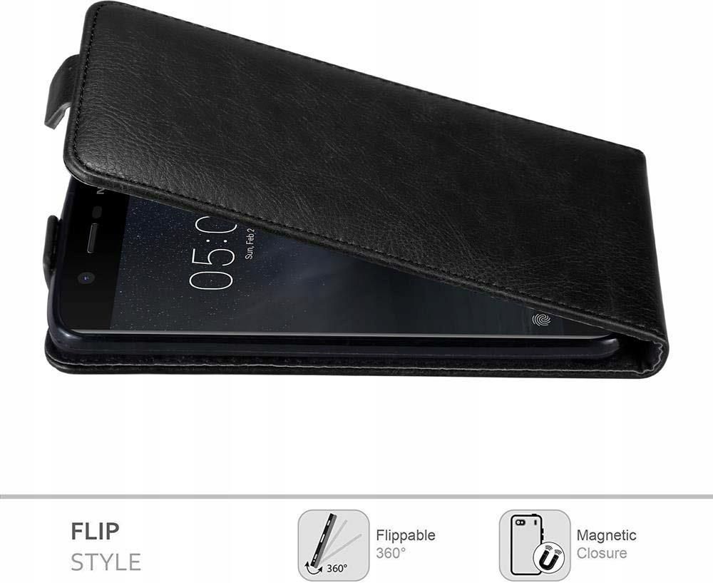 Cadorabo Cover Per Nokia 5 (2017): Custodia Rigida Effetto Metallo, Sottile E Antiurto - Azzurro
