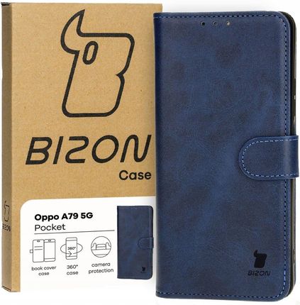Bizon Pocket Do Oppo A79 5G Granatowe