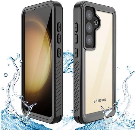 D Pro 360° Waterproof Ip68 Wodoodporne Wodoszczelne Do Samsung Galaxy S24 Plus Czarny