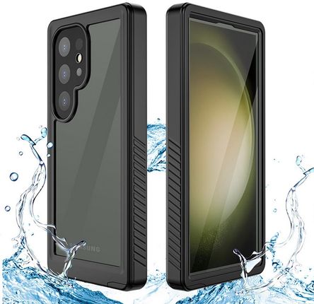 D Pro 360° Waterproof Ip68 Wodoodporne Wodoszczelne Do Samsung Galaxy S24 Ultra Czarny