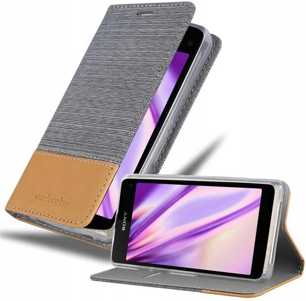 Cadorabo Cover for Sony Xperia 10 II Case in COFFEE BROWN with magnetic