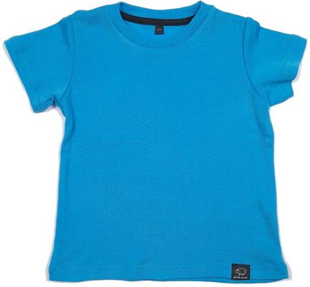 Good Wool Koszulka Dziecięca Z Krótkim Rękawem T-Shirt Turkus
