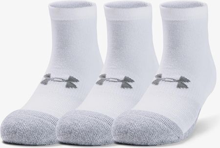Under Armour Heatgear Low Cut Socks White
