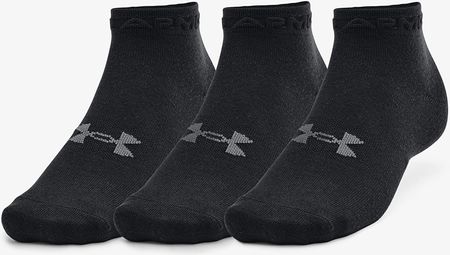 Under Armour Essential Low Cut Socks 3-Pack Black