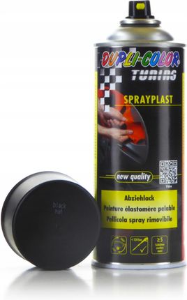Motip Sprayplast Guma Folia Spray 400Ml Czarny Mat