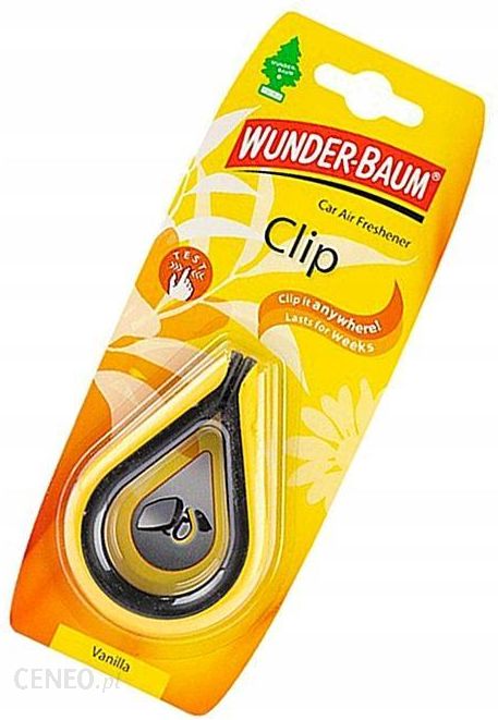 Wunder-Baum Clip Z2V02 Vanilla Zapach - Opinie i ceny na