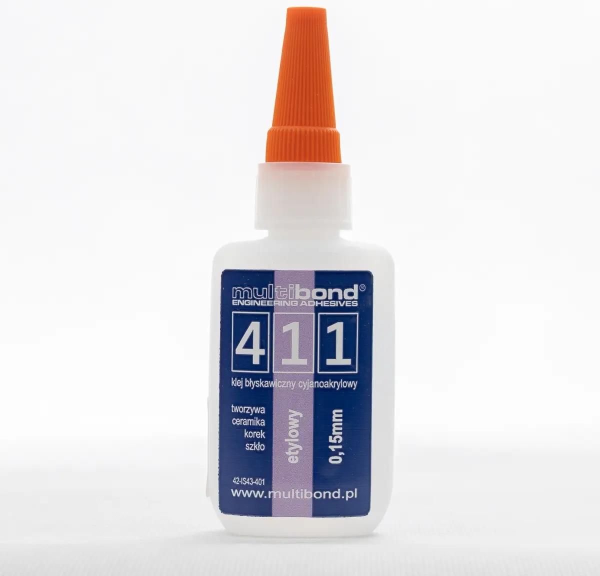 Multibond Engineering Adhesives 411 42 50G Klej Etylocyjanoakrylowy ...
