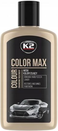 K2 Color Max 250Ml Czarny Wosk Koloryzujący 127