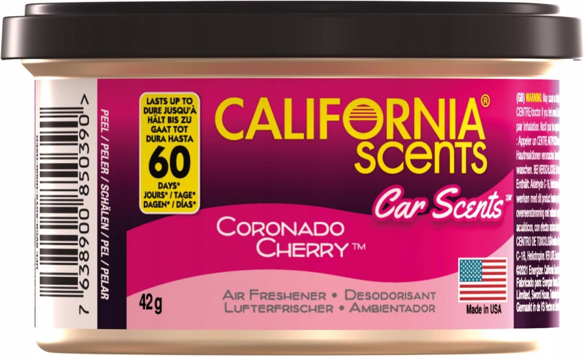 California Scents Coronado Cherry Zapach Puszka Zapachowa Opinie i