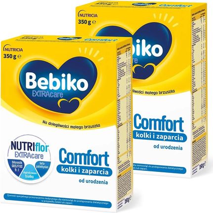 Bebiko EXTRAcare Comfort żywność specjalnego przeznaczenia dla niemowląt od urodzenia 2x350g