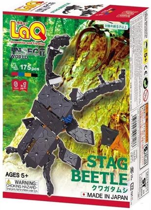 Laq Japońskie Klocki Insect World Stag Beetle