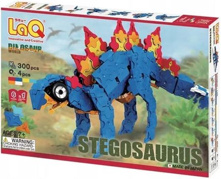 Laq Japońskie Klocki Dinosaur World Stegosaurus