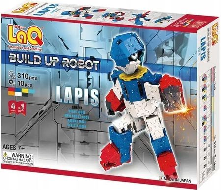 Laq Japońskie Klocki Buildup Robot Lapis