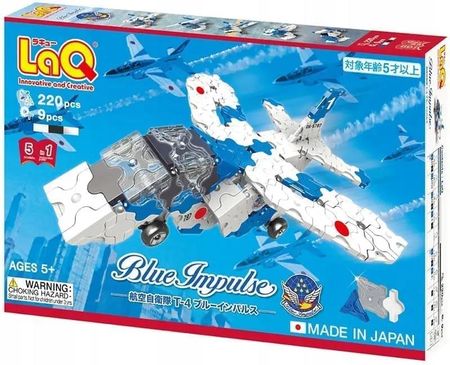 Laq Japońskie Klocki Hamacron Constructor Blue Impulse