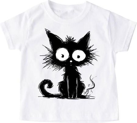 dziecięca koszulka z kotem kot1