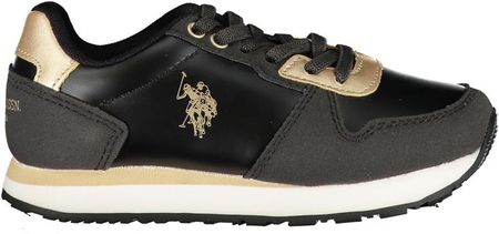 US POLO ASSN. CZARNE BUTY SPORTOWE DZIECIĘCE