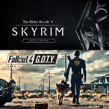 The Elder Scrolls V Skyrim Special Edition + Fallout 4 G.O.T.Y. (Digital)