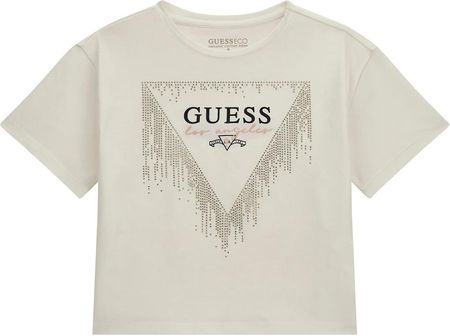 Dziecięca Koszulka z krótkim rękawem Guess Midi SS T-Shirt J4Ri24K6Yw4-G011 – Biały