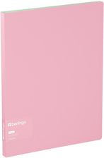 Berlingo Segregator Spring Folder Haze 17Mm Z Wewnętrzną Kieszonką Różowo-Turkusowy