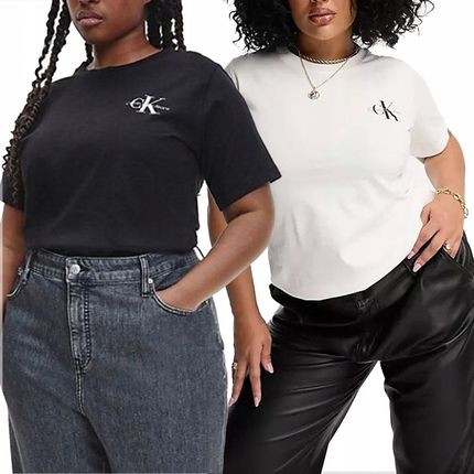 Calvin Klein Jeans koszulka t-shirt damski komplet 2 szt plus size 5XL