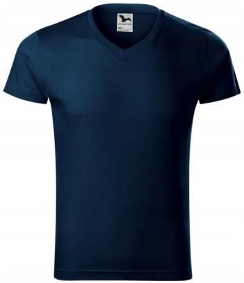 koszulka męska Slim Fit V-neck T-shirt Malfini 146 2XL