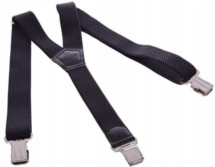Bretelle Lahti Pro - Universali Uomo, Nero/Grigio, Clip In Metallo, Regolabili, Per Pantaloni - Foto 6