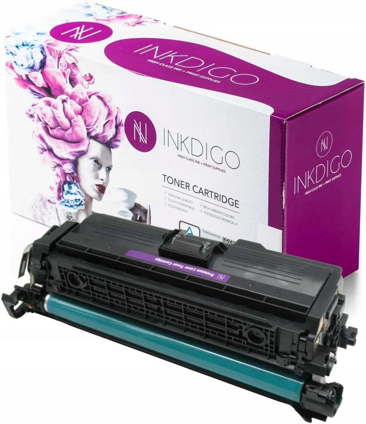 Inkdigo Toner Do Hp Ce A Purpurowy Opinie I Ceny Na Ceneo Pl