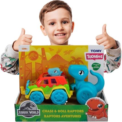 Tomy Zabawki Dla Chłopca Auta Jurassic World Samochód